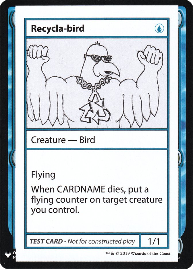 Recycla-bird [Mystery Booster Playtest Cards] | Game Haven TX
