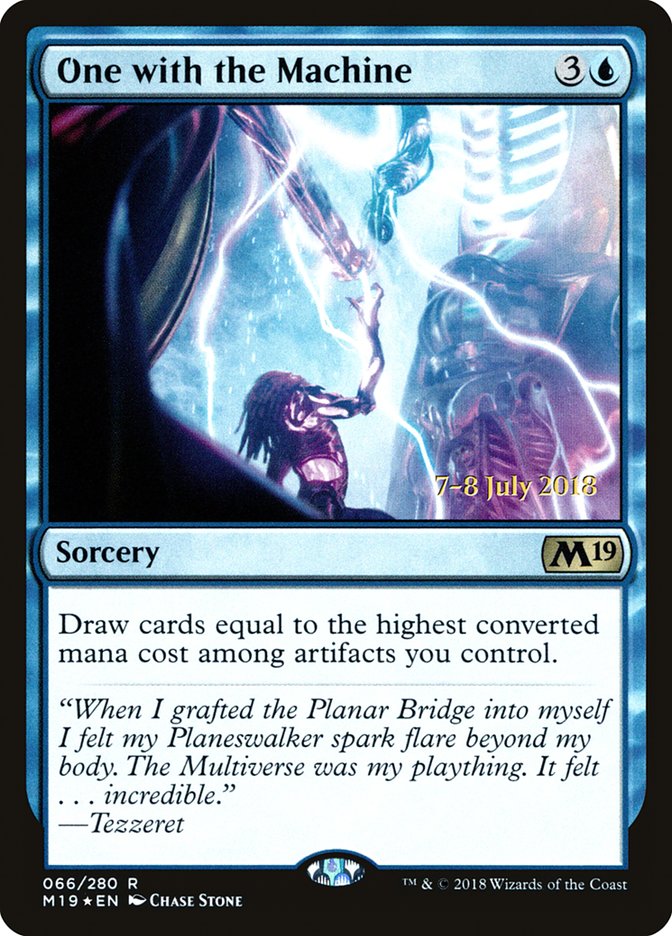 One with the Machine  [Core Set 2019 Prerelease Promos] | Game Haven TX
