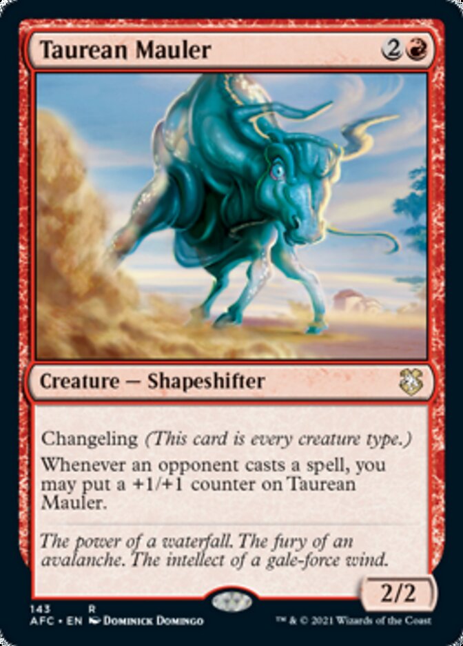 Taurean Mauler [Dungeons & Dragons: Adventures in the Forgotten Realms Commander] | Game Haven TX