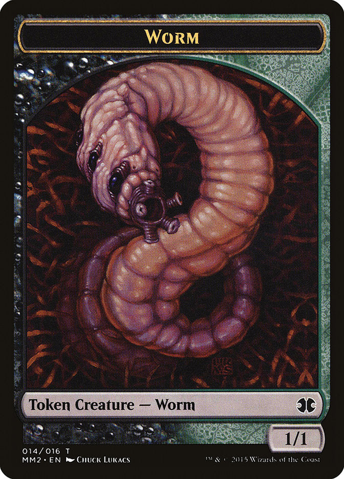 Worm [Modern Masters 2015 Tokens] | Game Haven TX