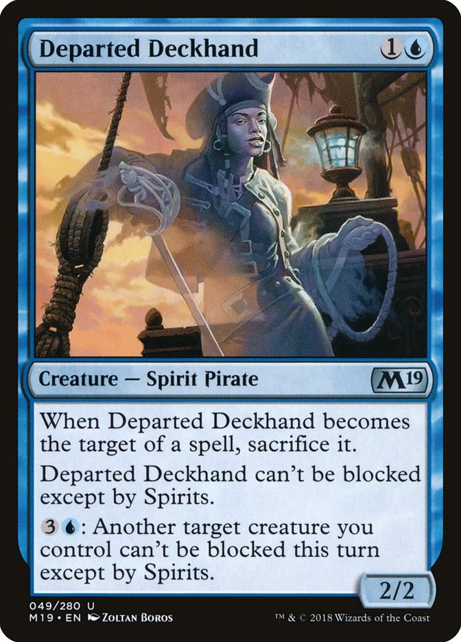 Departed Deckhand [Core Set 2019] | Game Haven TX