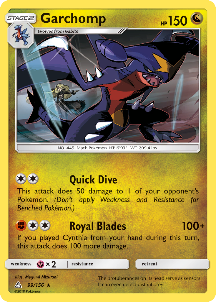 Garchomp (99/156) [Sun & Moon: Ultra Prism] | Game Haven TX