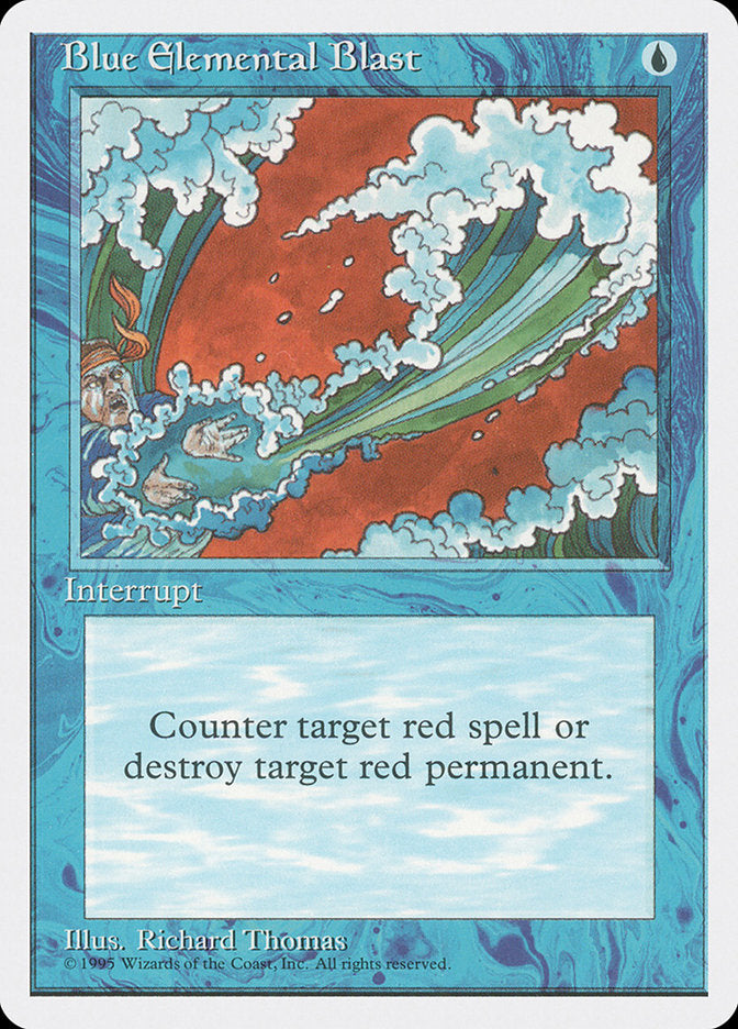 Blue Elemental Blast [Fourth Edition] | Game Haven TX