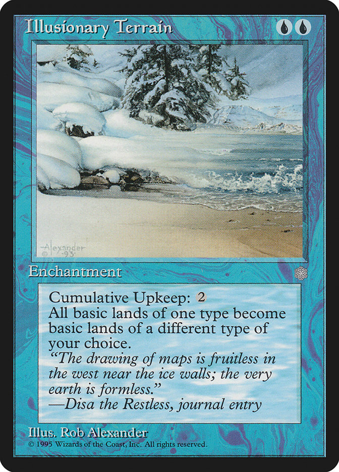 Illusionary Terrain [Ice Age] | Game Haven TX