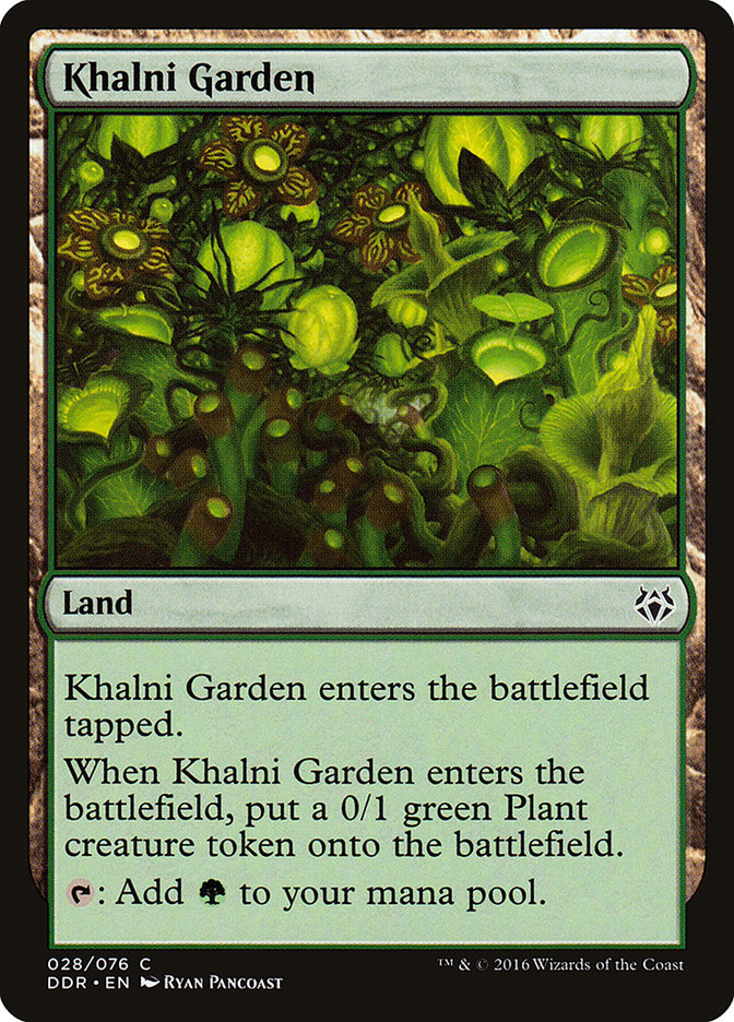 Khalni Garden [Duel Decks: Nissa vs. Ob Nixilis] | Game Haven TX