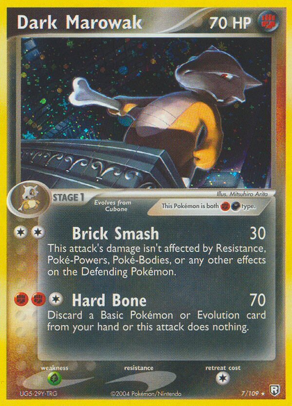 Dark Marowak (7/109) (Theme Deck Exclusive) [EX: Team Rocket Returns] | Game Haven TX