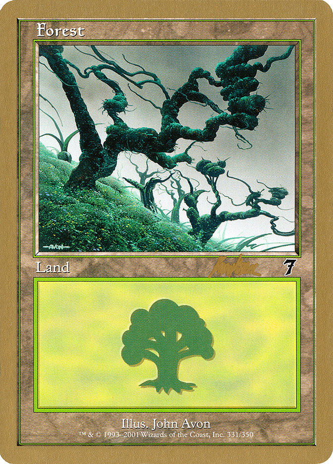 Forest (bk331) (Brian Kibler) [World Championship Decks 2002] | Game Haven TX