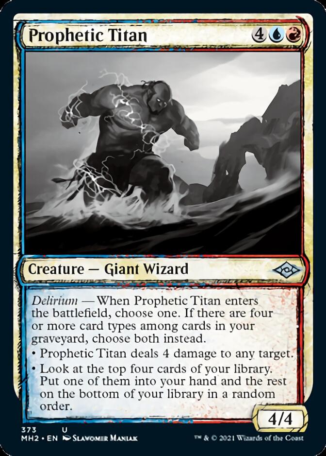 Prophetic Titan (Sketch) [Modern Horizons 2] | Game Haven TX