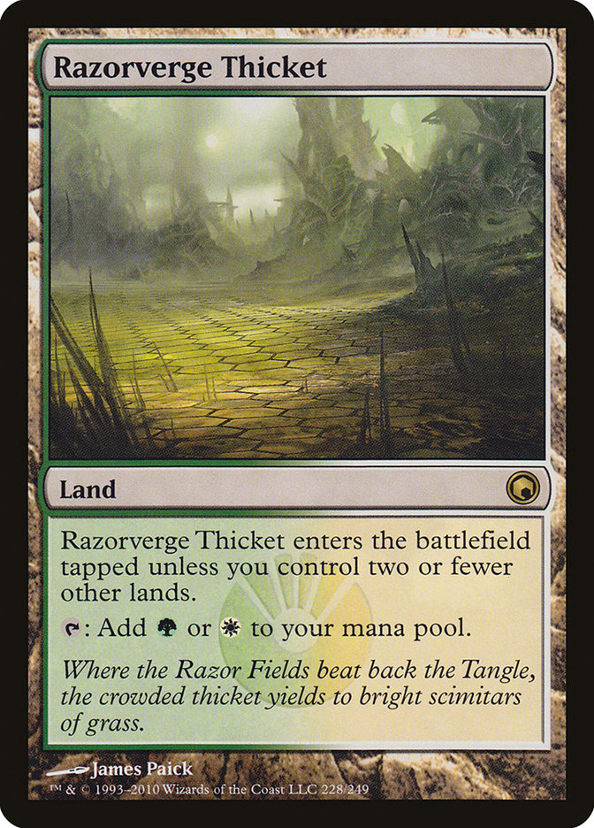 Razorverge Thicket [Scars of Mirrodin] | Game Haven TX