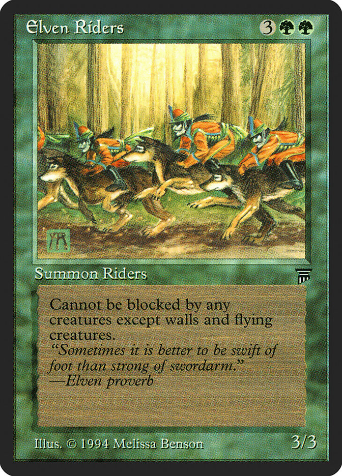 Elven Riders [Legends] | Game Haven TX