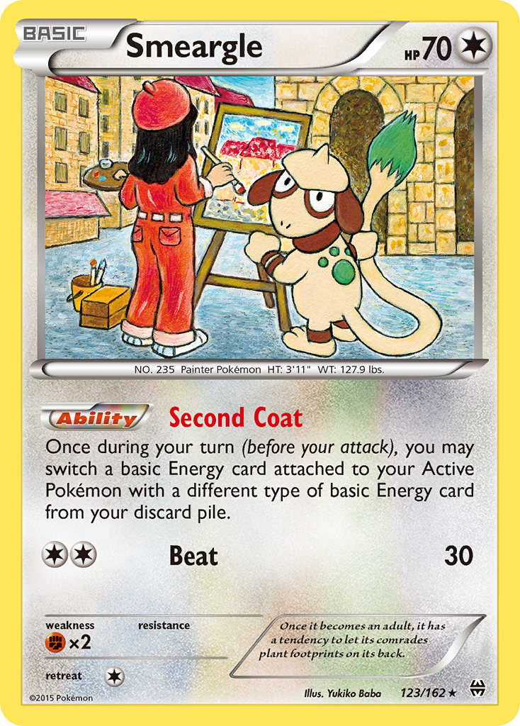 Smeargle (123/162) [XY: BREAKthrough] | Game Haven TX
