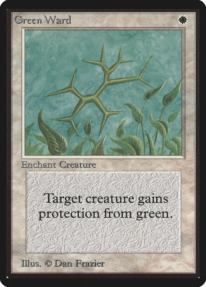 Green Ward [Limited Edition Beta] | Game Haven TX