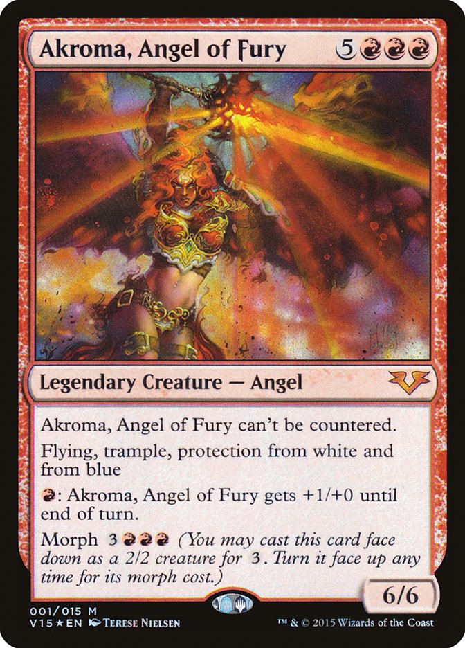 Akroma, Angel of Fury [From the Vault: Angels] | Game Haven TX
