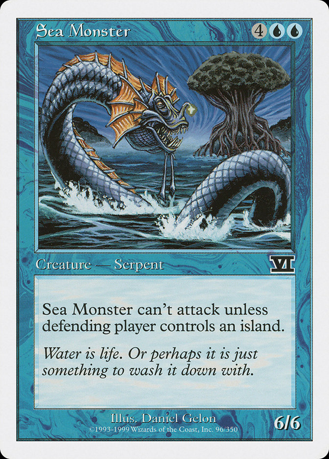 Sea Monster [Classic Sixth Edition] | Game Haven TX