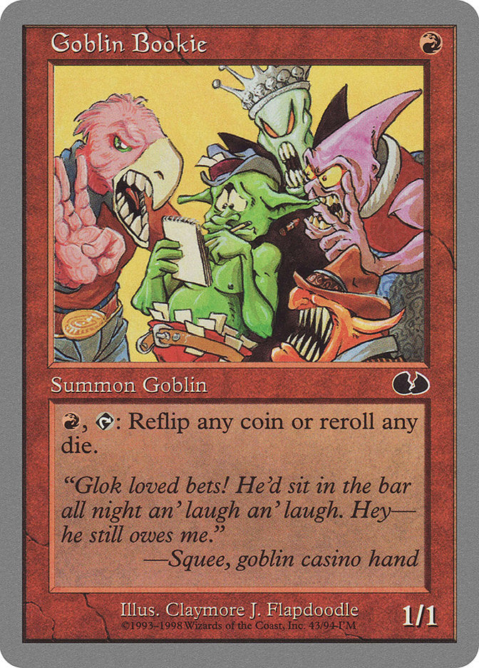 Goblin Bookie [Unglued] | Game Haven TX