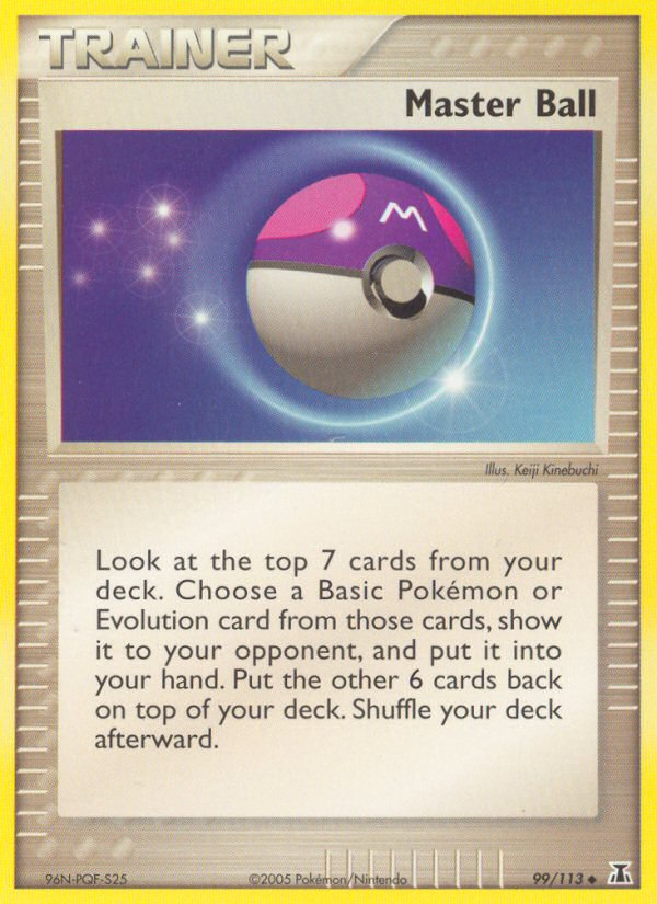 Master Ball (99/113) [EX: Delta Species] | Game Haven TX