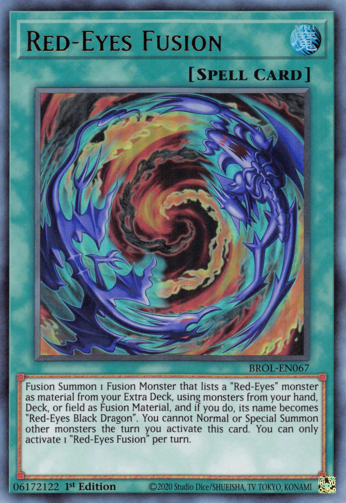 Red-Eyes Fusion [BROL-EN067] Ultra Rare | Game Haven TX