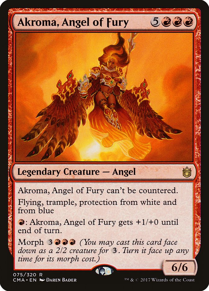 Akroma, Angel of Fury [Commander Anthology] | Game Haven TX