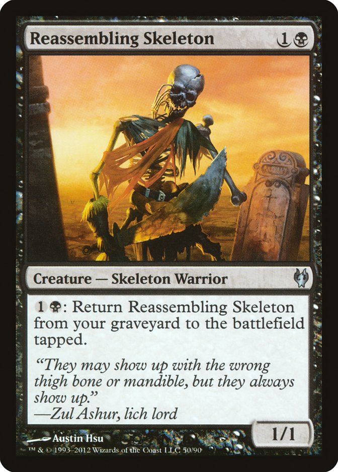 Reassembling Skeleton [Duel Decks: Izzet vs. Golgari] | Game Haven TX