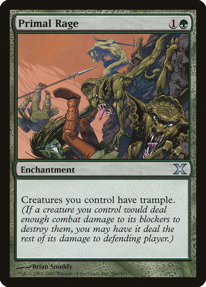 Primal Rage [Tenth Edition] | Game Haven TX