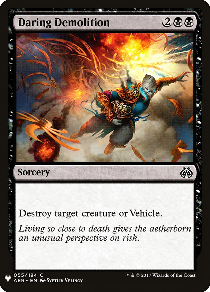 Daring Demolition [Mystery Booster] | Game Haven TX