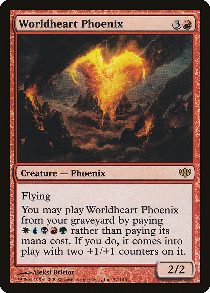 Worldheart Phoenix [Conflux] | Game Haven TX