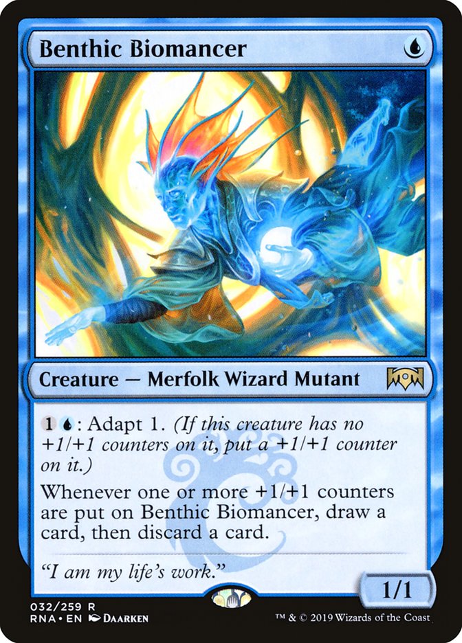 Benthic Biomancer [Ravnica Allegiance] | Game Haven TX