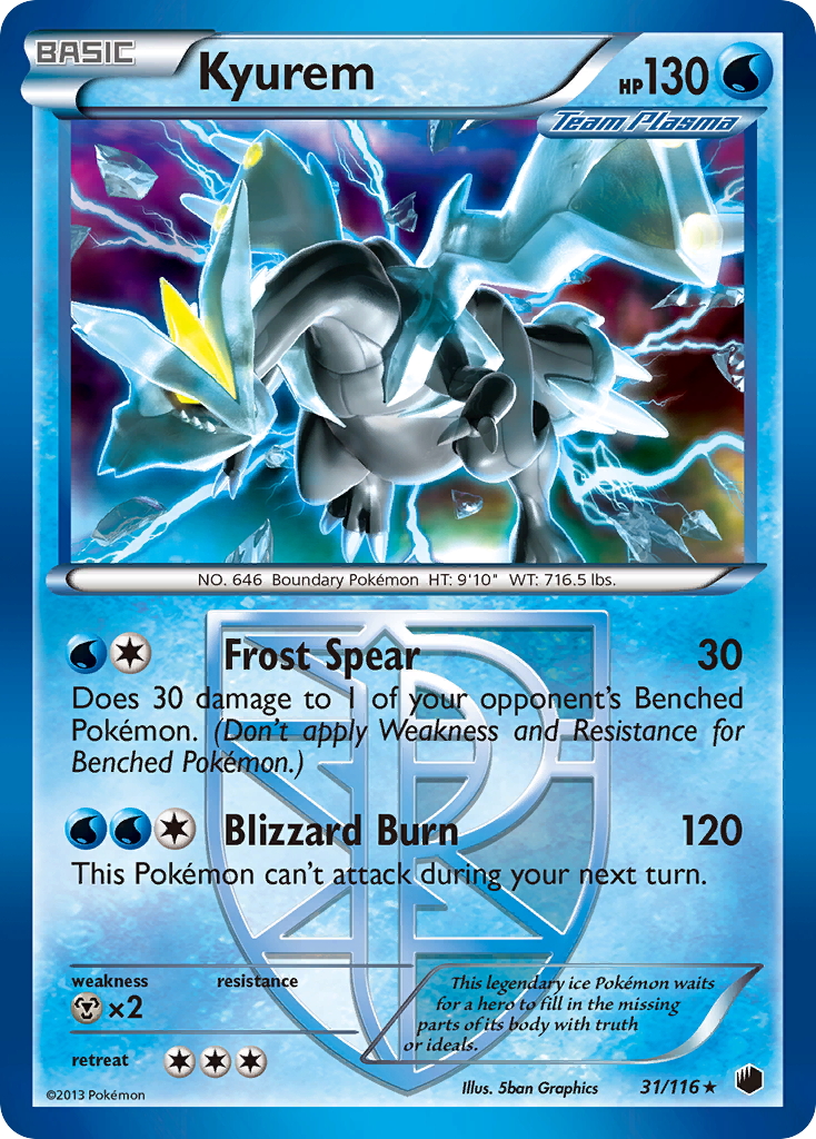 Kyurem (31/116) [Black & White: Plasma Freeze] | Game Haven TX