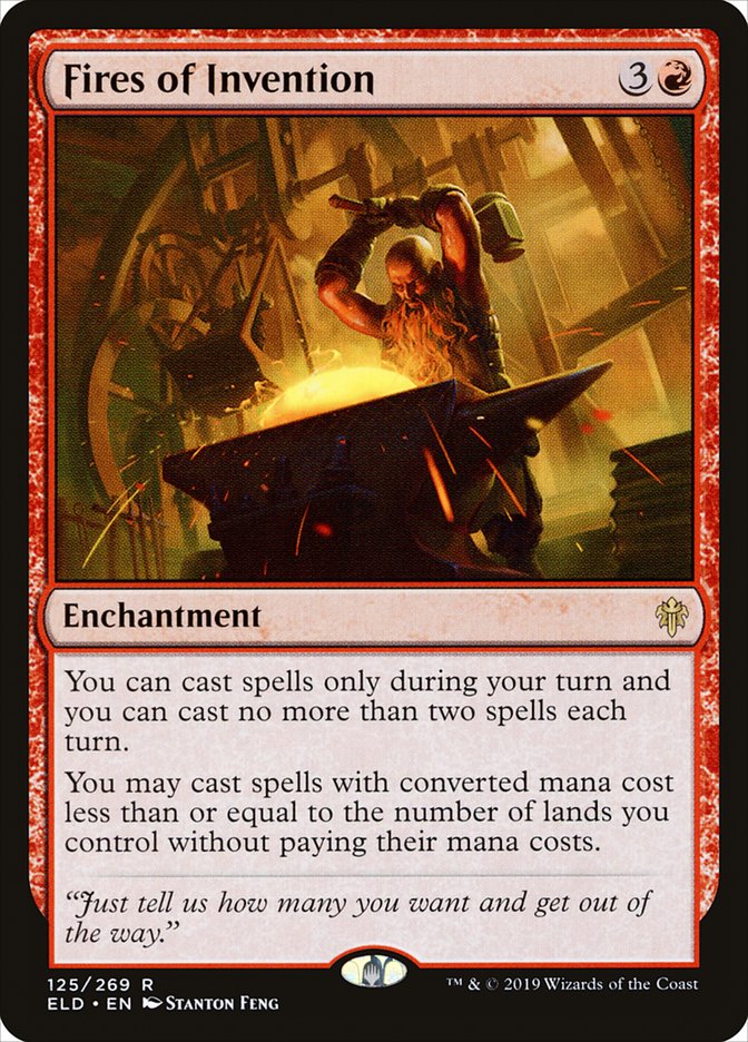 Fires of Invention [Throne of Eldraine] | Game Haven TX