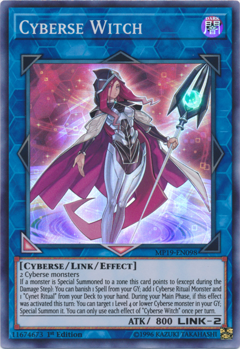 Cyberse Witch [MP19-EN098] Super Rare | Game Haven TX