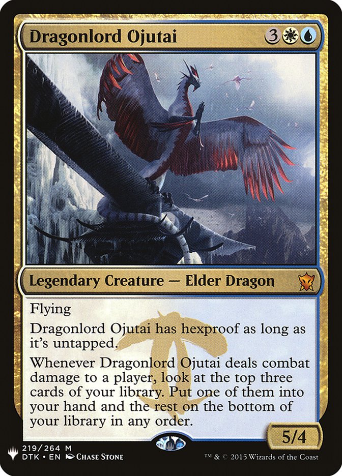 Dragonlord Ojutai [Mystery Booster] | Game Haven TX
