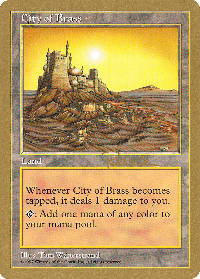 City of Brass (Paul McCabe) [World Championship Decks 1997] | Game Haven TX