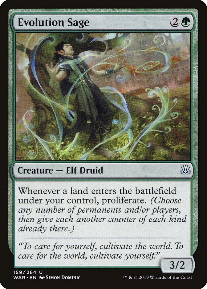 Evolution Sage [War of the Spark] | Game Haven TX