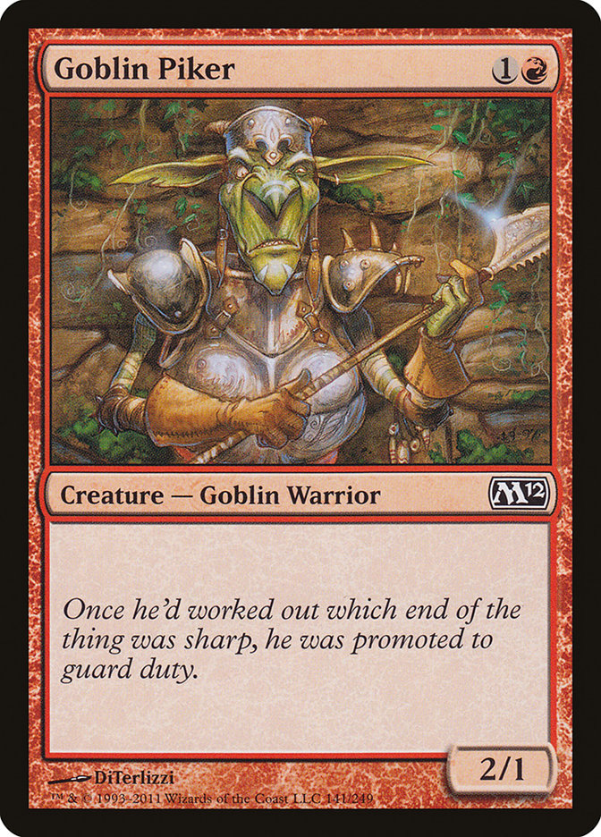 Goblin Piker [Magic 2012] | Game Haven TX