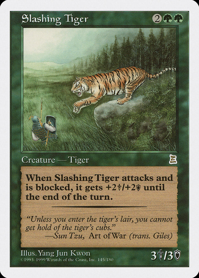 Slashing Tiger [Portal Three Kingdoms] | Game Haven TX