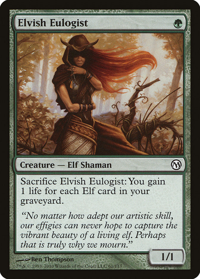 Elvish Eulogist [Duels of the Planeswalkers] | Game Haven TX
