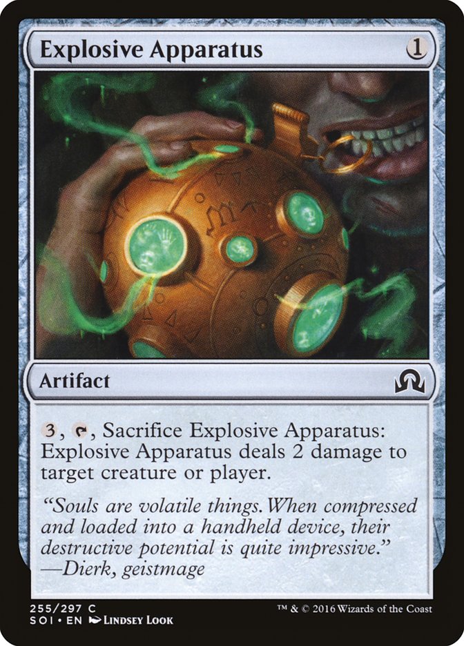 Explosive Apparatus [Shadows over Innistrad] | Game Haven TX