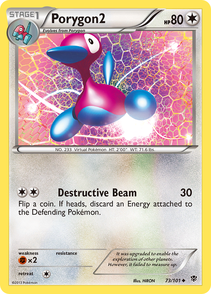 Porygon2 (73/101) [Black & White: Plasma Blast] | Game Haven TX