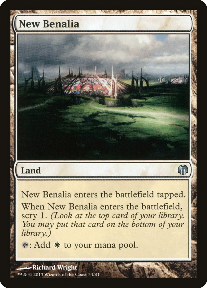 New Benalia [Duel Decks: Heroes vs. Monsters] | Game Haven TX