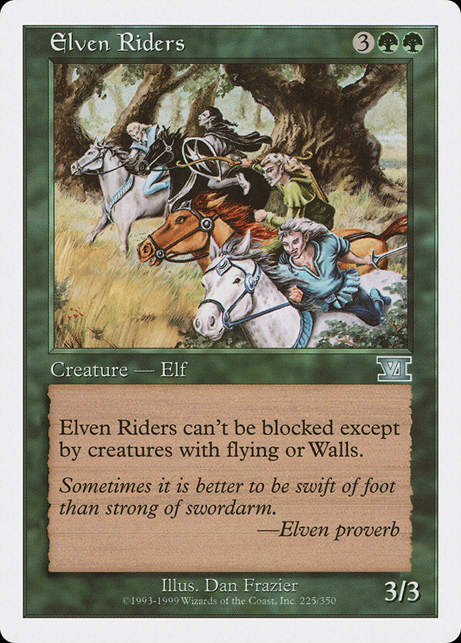 Elven Riders [Classic Sixth Edition] | Game Haven TX