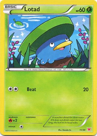 Lotad (11/30) [XY: Trainer Kit 2 - Latias] | Game Haven TX