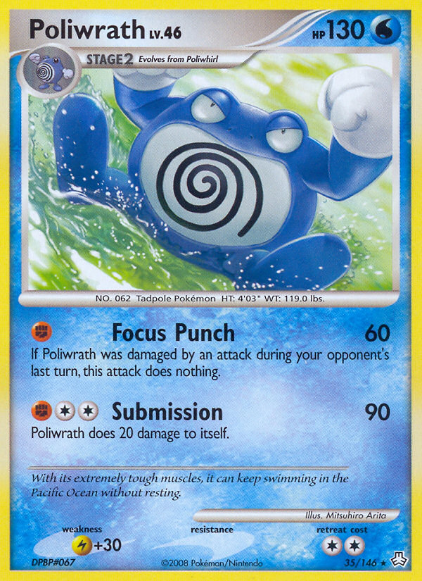 Poliwrath (35/146) [Diamond & Pearl: Legends Awakened] | Game Haven TX