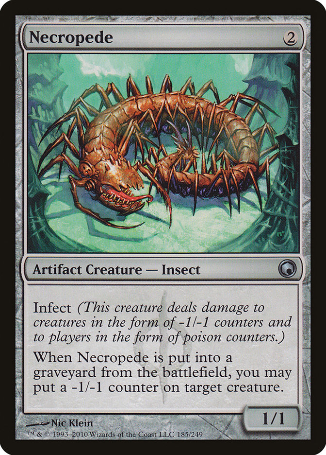 Necropede [Scars of Mirrodin] | Game Haven TX