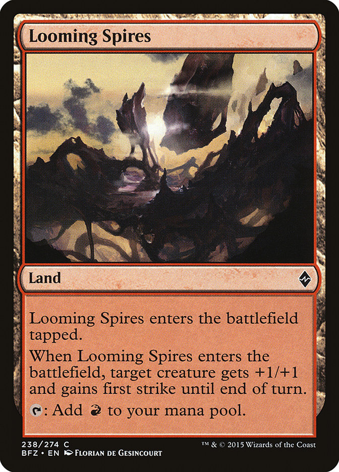 Looming Spires [Battle for Zendikar] | Game Haven TX