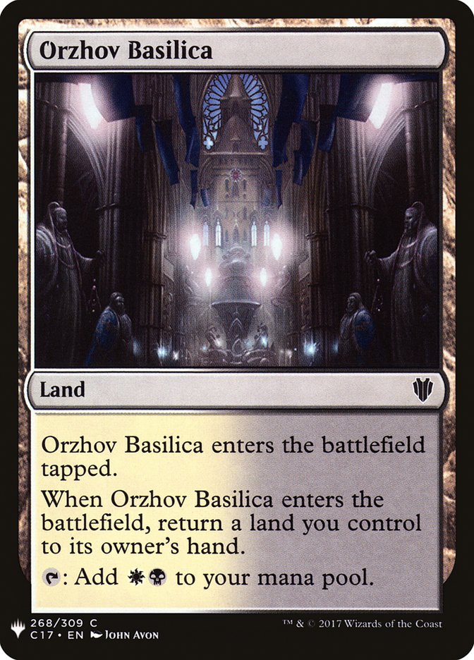 Orzhov Basilica [Mystery Booster] | Game Haven TX