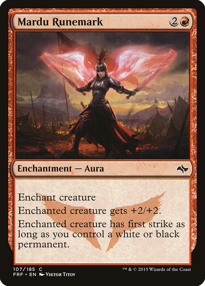 Mardu Runemark [Fate Reforged] | Game Haven TX
