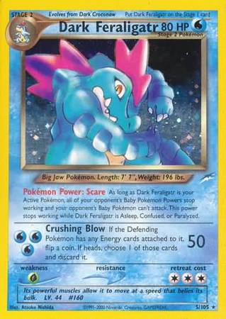 Dark Feraligatr (5/105) [Neo Destiny Unlimited] | Game Haven TX