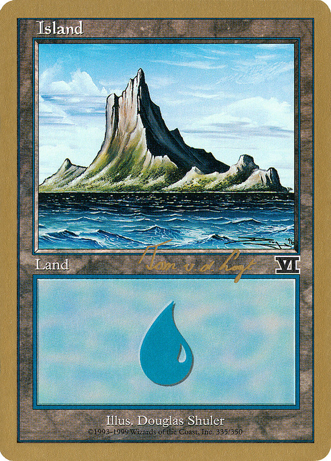Island (tvdl335) (Tom van de Logt) [World Championship Decks 2000] | Game Haven TX