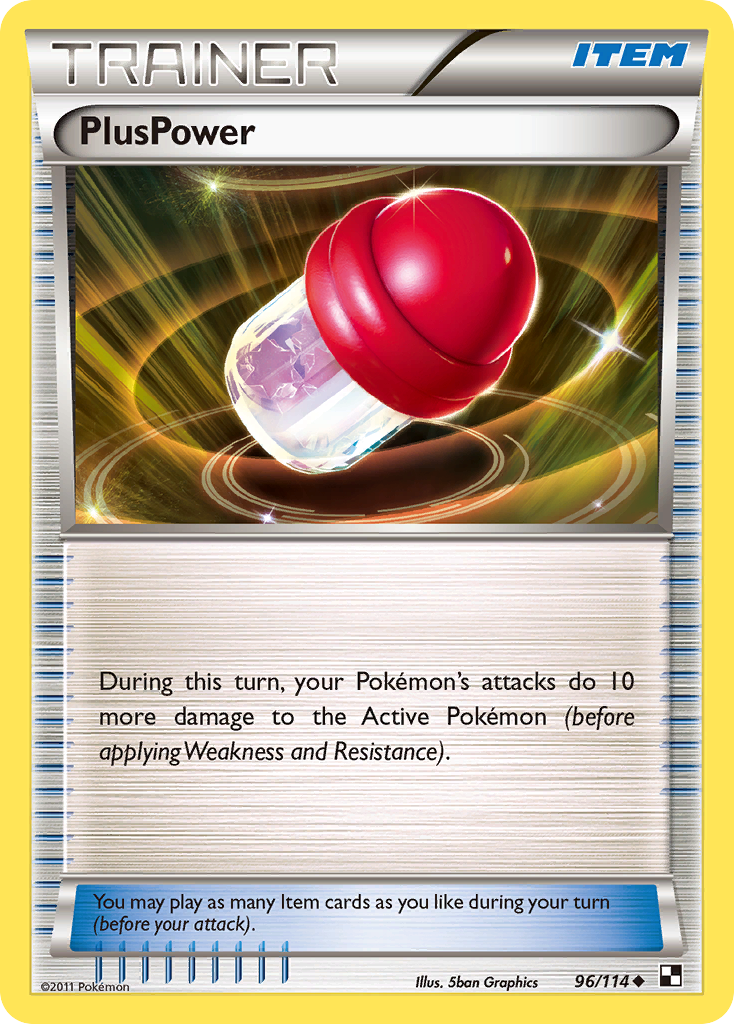 PlusPower (96/114) [Black & White: Base Set] | Game Haven TX