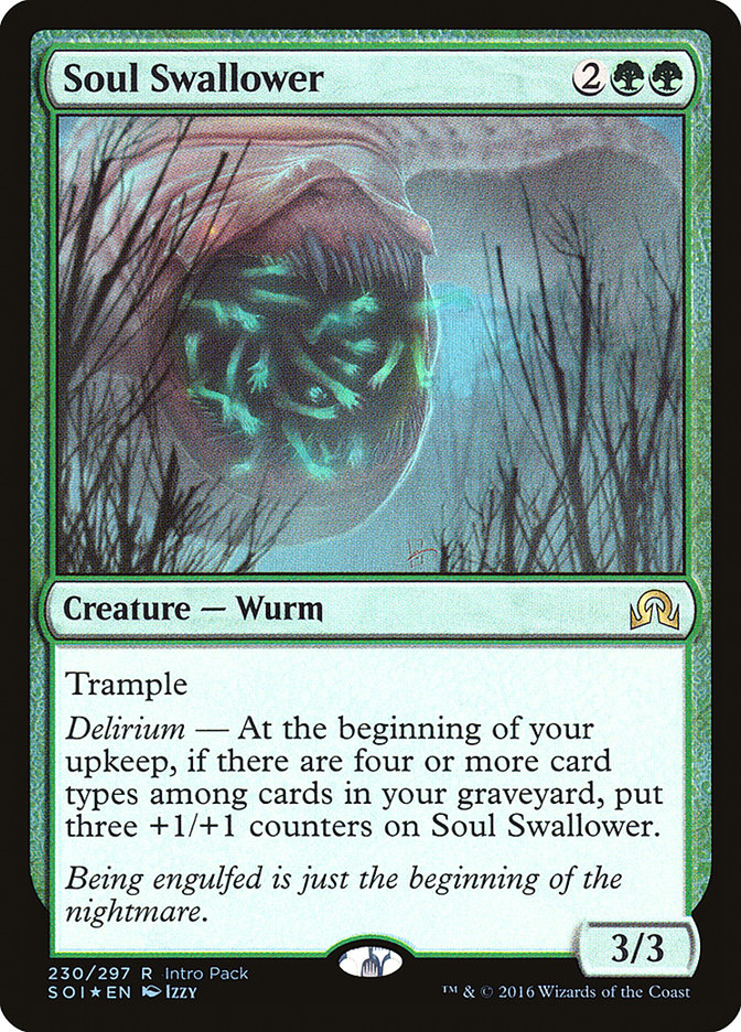 Soul Swallower [Shadows over Innistrad Promos] | Game Haven TX